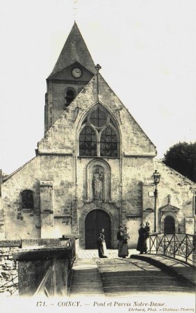 Le fronton avant 1914